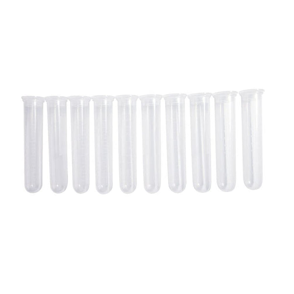 10 PCS 20ml Conical Centrifuge Tube Microcentrifuge Tube Sterile Plastic Test Tubes with Leak-Proof Screw Caps
