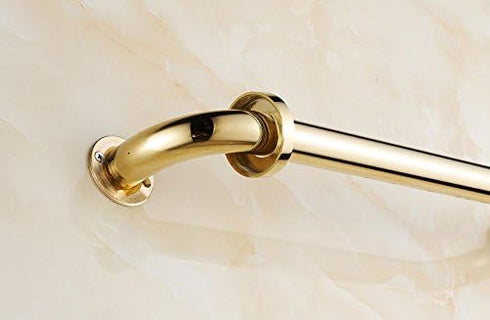 14 Inches Hiendure Home Care Grab Bar Concealed Mounting, Titanium Gold Finish