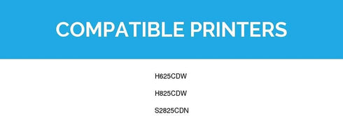 LD Products Toner Cartridge Compatible Replacement for Dell 593-BBOW N7DWF (Black, 2-Pack) for Dell H625cdw, H825cdw,