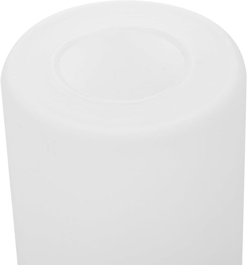 SOLUSTRE Frosted Glass Shade Cylinder Pendant Light Cover White Glass Lampshade Replacement Lamp Globe for Chandelier