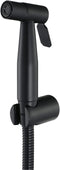 XKHLQLPEF Handheld Bidet Sprayer Kit, Black Toilet Bidet Faucet, Wall Mounted Stainless Steel