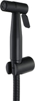 VNFOCRQJH Handheld Bidet Sprayer Kit, Black Toilet Bidet Faucet, Wall Mounted Stainless Steel