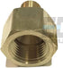 Brass Pipe Adapter 1/2" Fnpt x 1/4" Mnpt for Fuel, Air, Water, Oil, Gas Wog