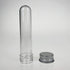 30ml Clear Plastic Test Tubes, 25pcs with Screw Caps for Candy and Beads Storage, Scientific Experiments Tubes