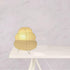 2 Pack Bedside Table Lamp Paper and Chrome Standing Lamp Room Decoration Festival Lantern Light Nightstand Desk Lamp