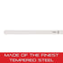 Starrett Tempered Steel Thickness Gage or Feeler Stock .03mm Thickness, 30cm Length - 667M-3