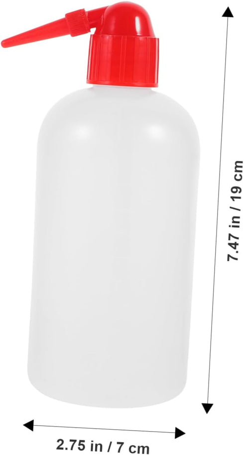 2pcs ULTECHNOVO Portable Narrow Mouth Wash Bottle Laboratory Wash Bottle Scale for Accurate Liquid Measurement Plastic