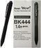 Pentel Wow! 12 Pack Retractable Super Smooth Ballpoint Pen, 1.4mm Bold Line, Triangular Barrel, Black Ink