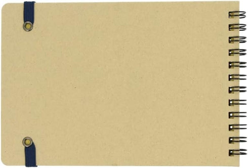 Delfonics Rollbahn Spiral Horizontal Notebooks, 7-1/2 in. x 5 in. (Yellow)