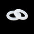 X AUTOHAUX Silicone O-Rings - Pack of 20, 18mm OD 11mm ID 3.5mm Width VMQ Seal Gasket for Pipe Repair, White