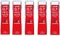 Uni NanoDia Color Mechanical Pencil Leads 0.7mm Red, 5 Pack/total 100 Leads Value Set by Uni-Ball