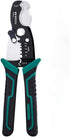 Zsling 8 Inch Wire Strippers Crimpers Cutter Pliers, Multi-Function Hand Tool for Cable Cutting