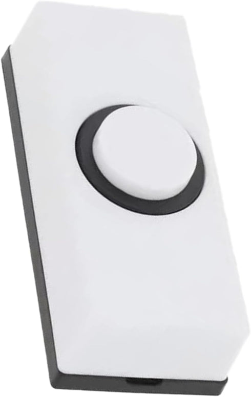 GKOXUQ Wall Mounted Doorbell Switches Lighted Doorbell Push Button Replacement Hard Wiring Press