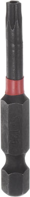 T20 Impact Rated Torx Bit 1/4" Hex Shank 2" Length Magnetic Security Star Screwdriver Power Tool