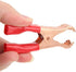 Insulated Alligator Clips, Durable Heavy Duty Black & Red Boot Metal Spring Loaded Battery Test Lead Clips (50A 4-PACK)