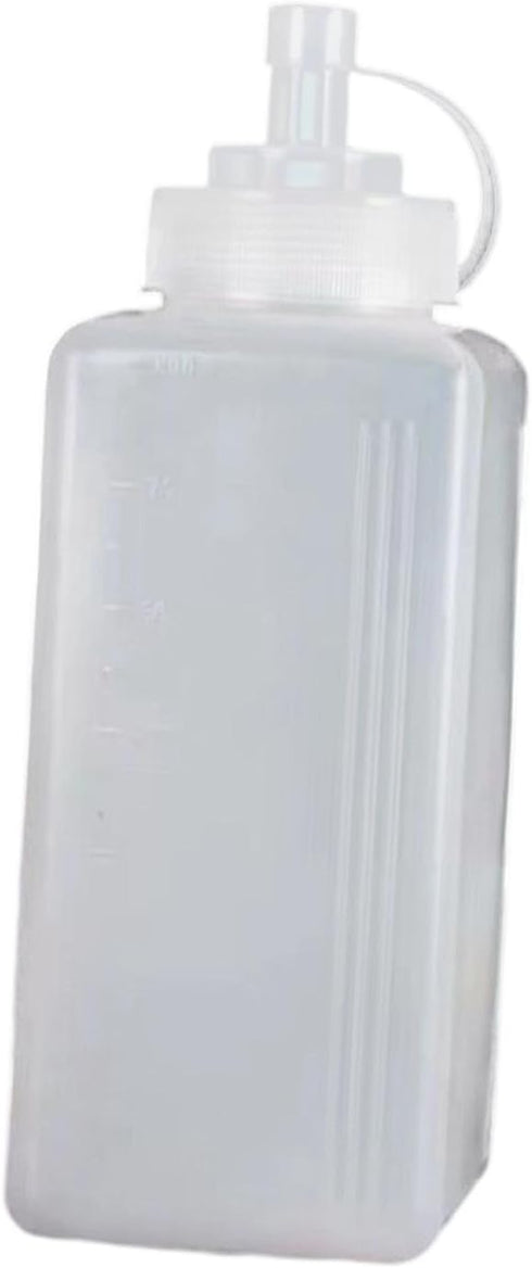 Commercial 800ml Condiment Bottle Ketchup Bottle Leakproof with Lid Ketchup Honey Dispenser for Kitchens Mustard BBQ