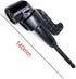QISF 2Pcs Black 105 Degree 1/4 Inch Right Angle Drill Adapter, Hex Shank Screwdriver Extension Tool