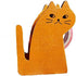 Cute Cat Tape Dispenser, Vintage Wooden Kitty Tape Cutter with 1 Roll Tape for Home Office Desktop Accessory