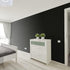 Yancorp Matte Black Wallpaper, Plain Vinyl Film, Self-Adhesive Shelf Liner, 16"x120", Black