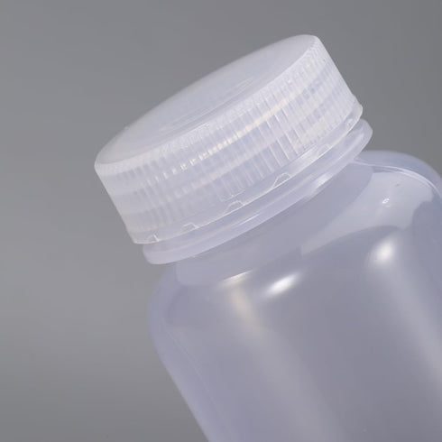 8.4 oz Wide Mouth Lab Reagent Bottle, Laboratory Grade Chemical Container, Sealed Leak-proof Clear PP Bottle, 2 Pcs