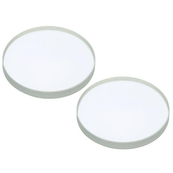 PATIKIL 6" (150mm) Focal Length Double Concave Lens, 2 Pack 50mm Diameter for Physics Experiment, Clear
