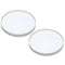 PATIKIL 6" (150mm) Focal Length Double Concave Lens, 2 Pack 50mm Diameter for Physics Experiment, Clear