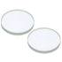 PATIKIL 6" (150mm) Focal Length Double Concave Lens, 2 Pack 50mm Diameter for Physics Experiment, Clear