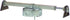 Westinghouse 0110000 Saf-T-Brace for Ceiling Fans, 3 Teeth, Twist and Lock,Silver(Pack of