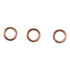 M8 Copper Split Lock Washer, 8Pcs Spring Sealing Ring Gasket