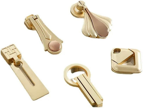 SHOORR 6Pcs Cabinet Knobs Wardrobe Drawer Knob Bedside Cabinet Cabinet Ring Wardrobe Single-Hole Furniture Door Pull D