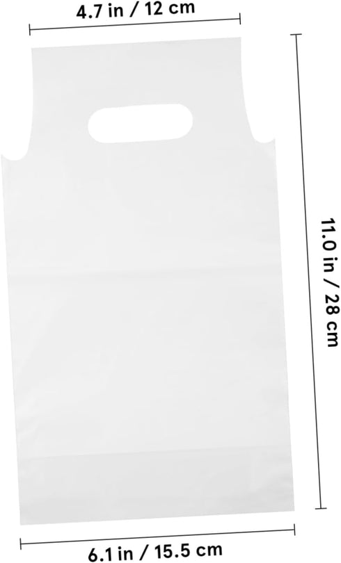 500-Pack Portable Milk Tea Bags - Beverage Storage Holder for Shops
