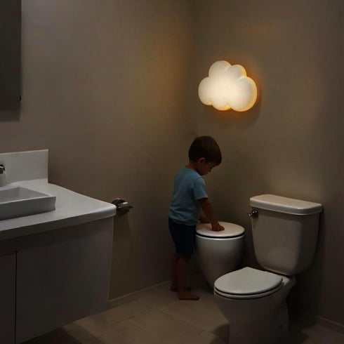 AUSAYE LED Night Light Plug in Lamp Light Sensor Cloud Night Light Energy-Saving Pretty Night Lights for Adults Kids