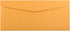 JAM PAPER #12 Manila Envelopes, 4 3/4 x 11, Brown Kraft Manila, 100/Pack