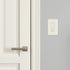 Dimmer 3-Way/Single 600 Maxxima LED Slide Rocker Switch - Pole Compatible, Decorative Electrical Light Switch, Watt