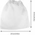 Nikou 10 Dust Collector Bags, Pcs Non-Woven Nail Art Dust Suction Collector Bags with Super Wide Elastic Band