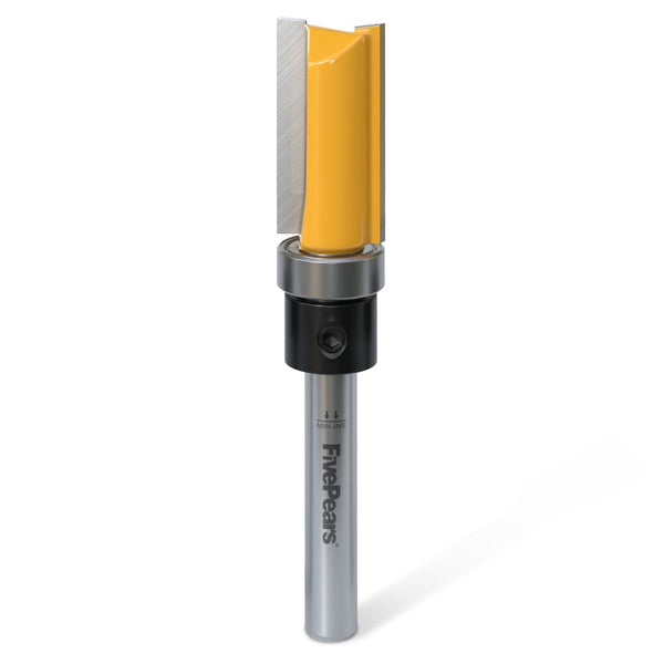 FivePears Pattern Flush Trim Router Bit 1/4 Inch Shank, 1/2 Inch Cutting