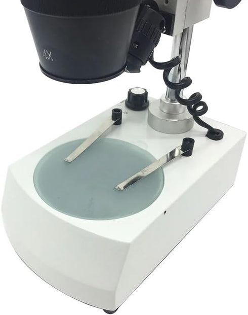 1pc 3-3/4" PP-95 Diameter Microscope Specimen Stage, Translucent Frosted Glass Working Plate