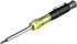 Klein Tools 32613 Multi-Bit Screwdriver: Precision HVAC 3-in-1 Pocket Screwdriver with Phillips, Slotted, and Schrader