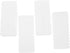 Artibetter 4pcs Wobble Stopper Wedges, Toilet Shims for Leveling Furniture Home Improvement