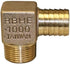Merrill MFG RBHENL1000 1" No-Lead Bronze Hydrant Elbow