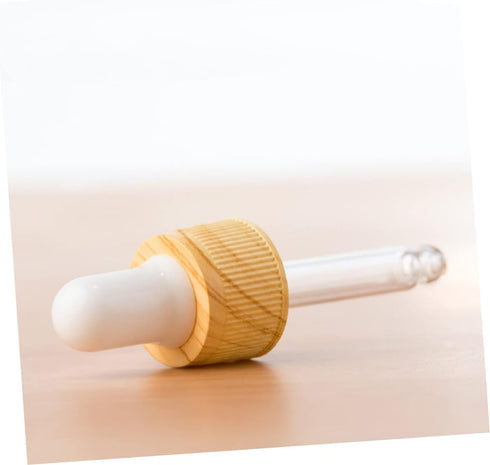 4Pcs Mini Glass Dropper Bottles for Essential Oils, Travel Dispensing Bottles