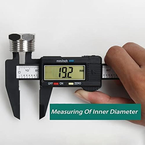 Digital Calipers, Electronic Measuring Tool with LCD Screen, 0-6" Caliper for Jewelry Measurement and 3D Printing