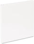 Universal Deluxe Round Ring View Binder, 1/2-Inch Capacity, 8.5 x 11, White