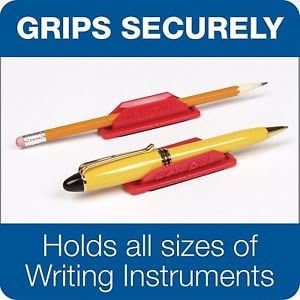 Tops Penpal Rubber Pen/Pencil Holder, Assorted Colors, 4 Packs (Includes 4 Holders Only)