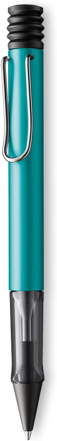 Lamy AL-star turmaline - Ballpoint Pen with transparent, ergonomic grip & line width M - lightweight aluminium body - including large capacity refill M 16 in black by Lamy