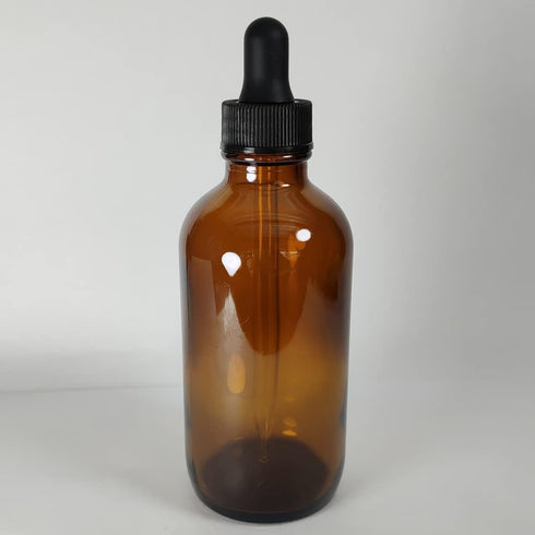 12 Pack 4oz (120ml) Glass Dropper Bottle, Essential Oil Bottle with Glass Eye Droppers, Amber