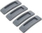 Self-Stick Instant Cabinet Drawer Handle, Multipurpose Kitchen Cabinet Knobs, Grey Stick-on Handles for Convenient