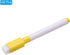 PATIKIL 30 Pack Dry Erase Marker Pens, Yellow Ink Fine Point Low Odor Whiteboard with Eraser Cap