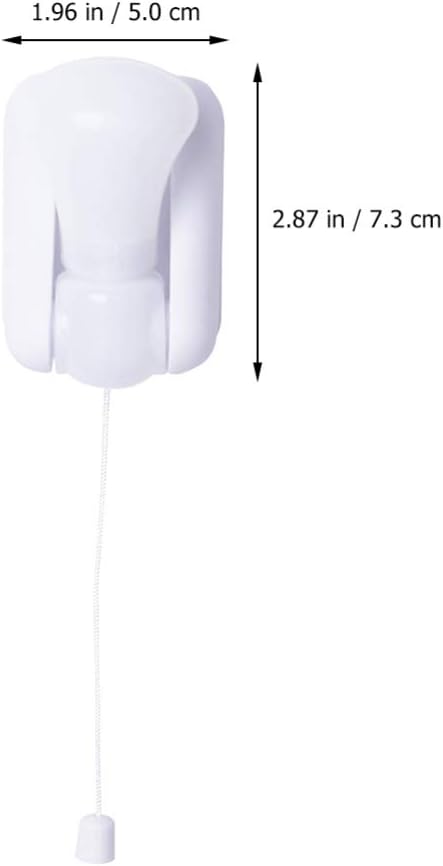 2.8X2.3X5 Inch Closets OSALADI Led Tent Light Portable Battery Operated Pull-Cord Lantern for Camping and Outdoor Use