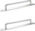 2 PCS Pull Push Door Handle - Metal Commercial Door Handle, Stainless Steel Heavy Duty Barn Door Pulls